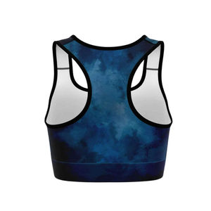 Soutien-gorge de sport élégant, coupe courte et ajustée, de qualité supérieure, respirant, offrant un bon maintien, confortable, extensible, sans coutures et doux - Product Image 3