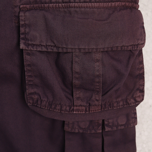 Pantalones Cortos Cargo Casuales para Hombre, 100% Algodón Twill, Color Liso, Estilo Urbano para Verano, Antiarrugas, Secado Rápido, Marca Privada - Product Image 5