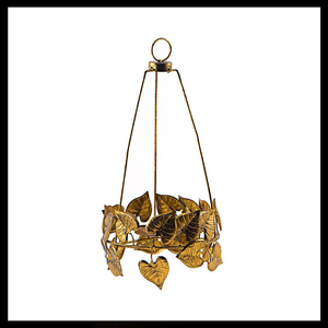 Portavelas Decorativo de Metal de Diseño Moderno para Decoración Festiva del Hogar, Mejora el Ambiente de Celebración con Iluminación Cálida - Product Image 5