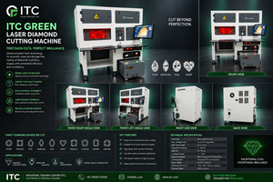 Nueva Máquina de Corte de Diamantes CNC con Láser Verde de Alta Precisión ITC para Procesamiento de Joyería Fina, Origen EE. UU., Rendimiento Estable - Product Image 4