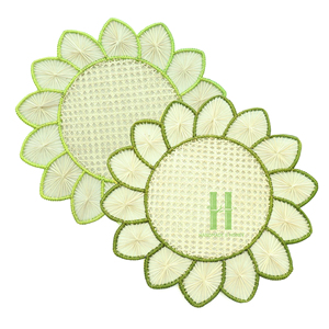 Napperons en corde de papier, prix de gros, tailles personnalisables, variété de couleurs, pour la décoration de table à manger, décoration de table de Noël - Product Image 2