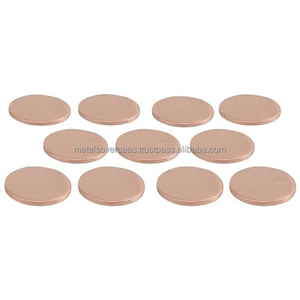 Monedas de Cobre Puro Europeas Antiguas Modernas de Alta Calidad, Pulimentadas, en Blanco, para Impresión Digital, Grabado, Estampado, Manualidades y Creación de Fichas Personalizadas - Product Image 3