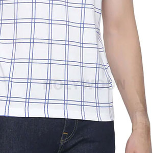 Camiseta Básica de Cuello Redondo para Hombre, Algodón Suave y Transpirable, Camiseta de Verano Ligera e Informal - Product Image 5