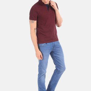 เสื้อโปโลผู้ชายแขนสั้นน้ำหนักเบา เสื้อยืดคอปก สวมใส่สบาย ระบายอากาศได้ดี ชุดกีฬาลำลองสำหรับกิจกรรมกลางแจ้ง - Product Image 4