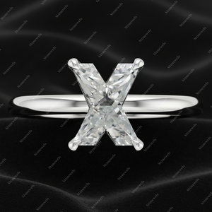 Diamante Sintético de Laboratorio HPHT CVD con Corte en Forma de X, DEF VVS VS1 1CT, Certificado IGI GIA, Piedra de Joyería Suelta - Product Image 2