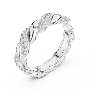 Private Label 925 Sterling Silver Moissanite <b>Diamond</b> <b>Ring</b> Wholesale Jewelry Factory Supplier OEM - Product Image 4