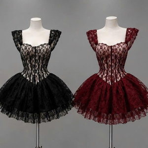 Robe élégante et simple pour femme en soie à manches courtes, taille naturelle, lavable, alliant parfaitement élégance, confort, décontracté et formel - Product Image 4