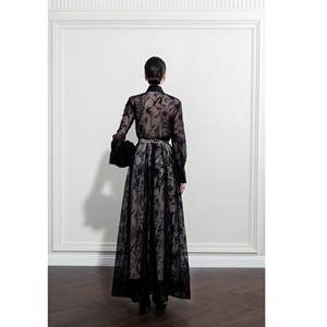 Eco Friendly Long <b>Skirt</b> SERENE MAXI <b>SKIRT</b> High Waist FLORAL <b>MESH</b> LACE Floor-Length ODM Supply Clothing Mini <b>Skirts</b> For Women - Product Image 5
