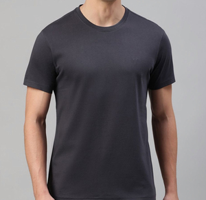 Camiseta de Algodón Lisa para Hombre con Logotipo Personalizado, Corte Regular, Suave, Transpirable, Ecológica, Cuello Redondo, Ropa Casual de Primera Calidad - Product Image 5