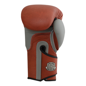 Gants de boxe vintage professionnels de haute qualité en cuir de vachette, antidérapants, respirants, anti-humidité, légers, pour le kickboxing - Product Image 5
