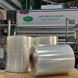 Rouleau de film étirable transparent en LDPE, souple, résistant à l'humidité, pour l'emballage de palettes, logistique industrielle, 300 m - Product Image 2