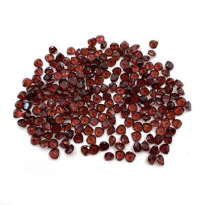 Natural <b>Garnet</b> 3mm Heart Cut Faceted Gemstones Calibrated <b>Garnet</b> Loose Stone For Jewelry Making Wholesale Price Bulk From India - Product Image 3