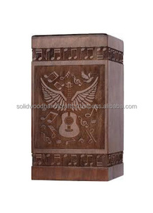 Urnes funéraires en bois pour cendres humaines, vente en gros, tailles personnalisées, fournitures funéraires - Product Image 3