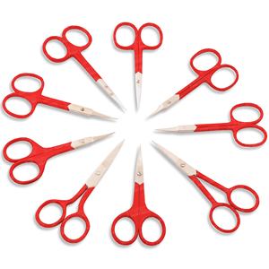 High Quality Beauty Tools Stainless Steel <b>Makeup</b> <b>Scissors</b> for Eyebrow Facial Hair Remover Safety <b>Scissor</b> With Logo - Product Image 3