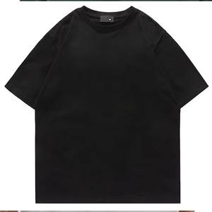 Camiseta Gráfica Oversize para Hombre al por Mayor, con Lavado Ácido y Pedrería, Estilo Hip Hop Streetwear, de Algodón Pesado, Cuello Redondo, con Efecto Vintage - Product Image 6