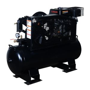 Compressore d'aria montato su camion con motore OHV, serbatoio orizzontale da 40 galloni, 2 stadi, 18,7 CFM a 90 PSI, TMG GAC40, 9 HP - Product Image 5