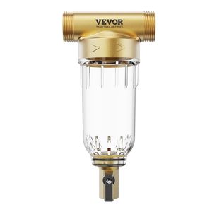 Filtro a sedimenti per tutta la casa ad alta portata da 40 micron, filtro centrifugo per acqua di pozzo 3/4'' FNPT + 1'' MNPT 4 T/H per tutta la casa - Product Image 1