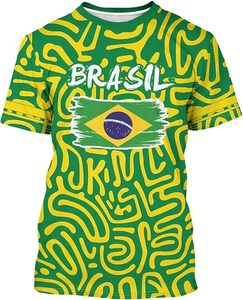 Jersey Short-Sleeved Sports Training Shirt Breathable <b>Athletic</b> Casual T-Shirt Fan's Soccer Jersey - Product Image 5