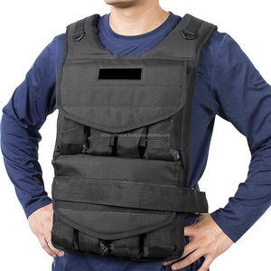 Custom Made Breathable Polyester Padded Weightlifting Vests for Workout <b>Strength</b> <b>Training</b> Bodybuilding Gym Fitness - Product Image 3