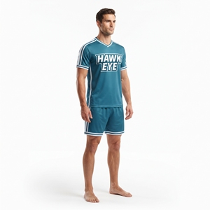 Camiseta de Fútbol de Poliéster al por Mayor para Adultos, Uniforme de Equipo, Ropa Deportiva, Conjunto de Fútbol Personalizado - Product Image 6