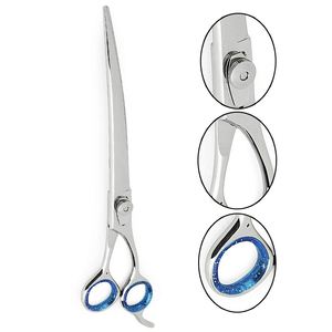 Customized Hairdresser New Arrival Customized Stainless Steel <b>Barber</b> Haircut Left Handed Hair Scissors <b>Set</b> - Product Image 6
