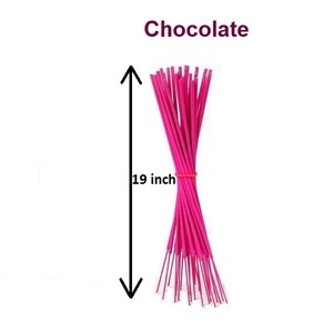 Bâtons d'encens de 19 pouces, best-sellers, bâtons d'encens naturels au chocolat, approvisionnement en gros (rose) - Product Image 1