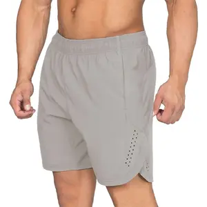 Shorts de sport Fit pour hommes, pantalons courts de Football, de Gym, de course à pied