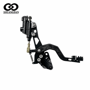 Kit Freno Posteriore a Doppio Caliper Sur Ron Ultra Bee, Sistema Freno a Pedale, Parti di Aggiornamento in Alluminio CNC - Product Image 4