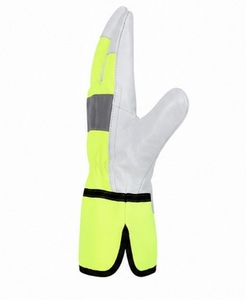 Gants de travail canadiens en cuir de qualité supérieure, antidérapants, respirants, durables pour les applications industrielles, travaux lourds - Product Image 5