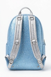 Waterproof Cheerleading Sparkle Backpack Girls <b>Glitter</b> PU Fashion Travel Bag Custom Team Logo OEM Softback Cheerleader Backpacks - Product Image 4
