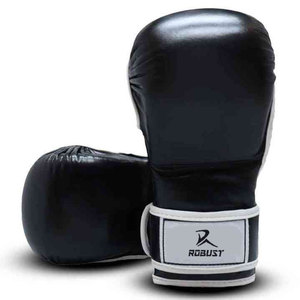 Fabricant pakistanais de gants de MMA en cuir de haute qualité, antidérapants, avec fermeture auto-agrippante, quantité en gros, prix bas, 2026 - Product Image 1