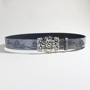 Cinturón de PU con Diseño Retro Bohemio Occidental para Mujer, Nuevo Diseño de Nicho en AliExpress - Product Image 4