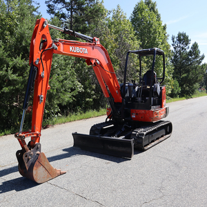 Qualité supérieure pour mini-excavatrice sur chenilles KX040-4, capacité de la benne de 0,12 m³, système entièrement hydraulique - Livraison rapide, Acheter - Product Image 4