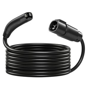 Cavo di prolunga per caricabatterie EV da 48A, 40 piedi, 240V, 11,52 kW, con connettore NACS, per ricarica Tesla di livello 1/2, cavi di ricarica per veicoli mobili. - Product Image 1