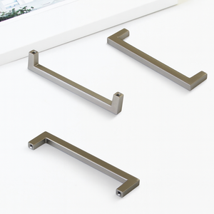 Modern Minimalist Stainless Steel Cabinet Handle Straight <b>Bar</b> U-Shaped Drawer <b>Pull</b> <b>for</b> Kitchen Bathroom Living Room Bedroom - Product Image 3