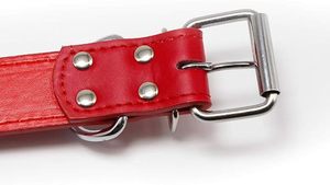 Colliers pour chiens en cuir véritable de luxe à clous et pointes de 2 pouces de large pour chiens de taille moyenne et grande, noir, taille XL pour tour de cou de 21 à 24 pouces - Product Image 4