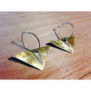 Joyería de Cobre y Latón de Moda, Colección Modelo 7, Hecha a Mano, Ecológica, de Primera Calidad, para Fiestas, Diseño Exclusivo - Product Image 5