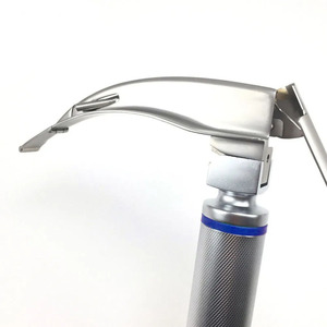 Premium Fiber <b>Optic</b> Laryngoscope Set LED Handle Stainless Steel Blades Machinery Professional Dental Use Customizable Medical - Product Image 4