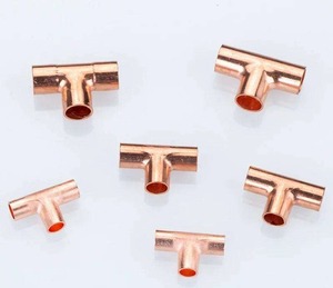 Conector en T de Cobre de 2 Pulgadas, Alta Presión, Resistente a la Corrosión, Mecanizado con Precisión, Conexión de Tubería de Latón para Soldadura - Product Image 5