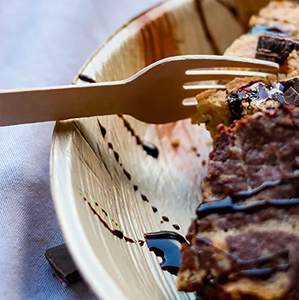 Cuchillos, tenedores y cucharas desechables de madera de abedul biodegradables y ecológicos de calidad para restaurantes, 155 mm, suministros para llevar para hoteles, ¡los más vendidos! - Product Image 3