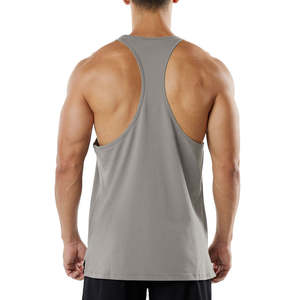 Camiseta sin mangas de algodón para hombre, transpirable, para gimnasio, estilo deportivo, con aberturas laterales, talla grande - Product Image 6