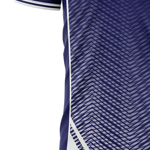 Custom Sublimated Unisex Tennis Jersey Crew Neck Short Sleeve Color Blocked Geometric Pattern Moisture Wicking Regular - Product Image 5