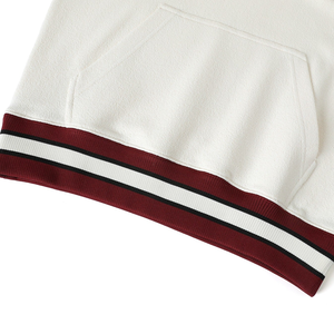Sudadera con Capucha Abotonada Unisex Delta Neutral Qtr al por Mayor, Estilo Universitario Ligero con Logotipo Griego y Escudo de Chenilla para Fraternidad - Product Image 4