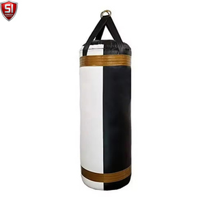 Leather Kick <b>Boxing</b> MMA Training Punching <b>Bags</b> Heavy 25KG Lightweight Customizable Colors Logo 1 Year - Product Image 4