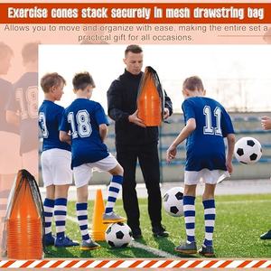 Marcador de Agilidad Numerado de PVC Suave Personalizable de Alta Calidad, Mini Marcador Ecológico y Duradero para Entrenamiento Deportivo al Aire Libre, Fútbol - Product Image 5