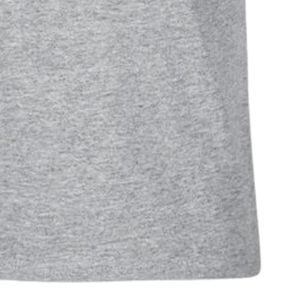 เสื้อยืดแขนสั้นเด็กวัยหัดเดินสีเทาเฮเทอร์พิมพ์ลายตัวอักษรสีสันสดใสคอกลมลำลองน้ำหนักเบาเสื้อยืดแฟชั่นสำหรับทุกวัน - Product Image 5