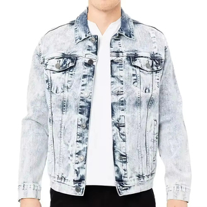 Chaqueta de Hombre de Diseño Único y Estilo Moderno, Fabricada en Pakistán, Chaqueta Vaquera de Hombre de Buena Calidad, Material Sólido - Product Image 1