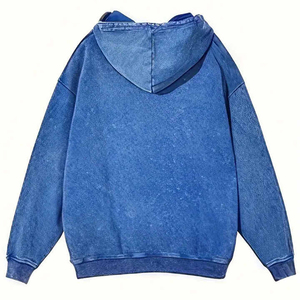 Sudaderas con Capucha de Secado Rápido y Transpirables con Lavado Ácido, Impresión Personalizada, Básicas, Mezcla de Algodón, Logotipo de Alta Calidad, Sudaderas con Capucha para Hombre con Lavado Ácido - Product Image 2