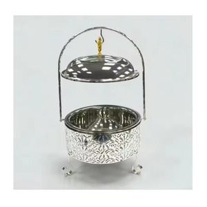 Latest Design Food <b>Warmer</b> Pot Dinner Table Serving Dishes Wedding and Hotel Catering Service Chafing Dish Stylish Stand <b>Buffet</b> - Product Image 3