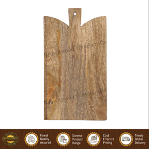 Planche à découper en bois de manguier 100% naturel, finition bois naturel, qualité standard, prix d'usine, best-seller - Product Image 5